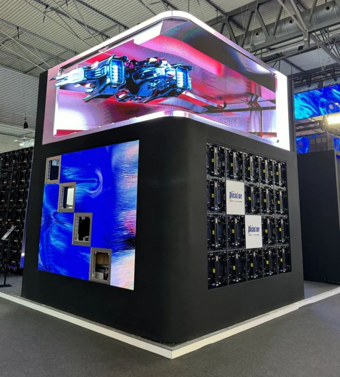 展會首日|深德彩閃耀ISE2024，全新產品與一站式搭建服務驚艷全場